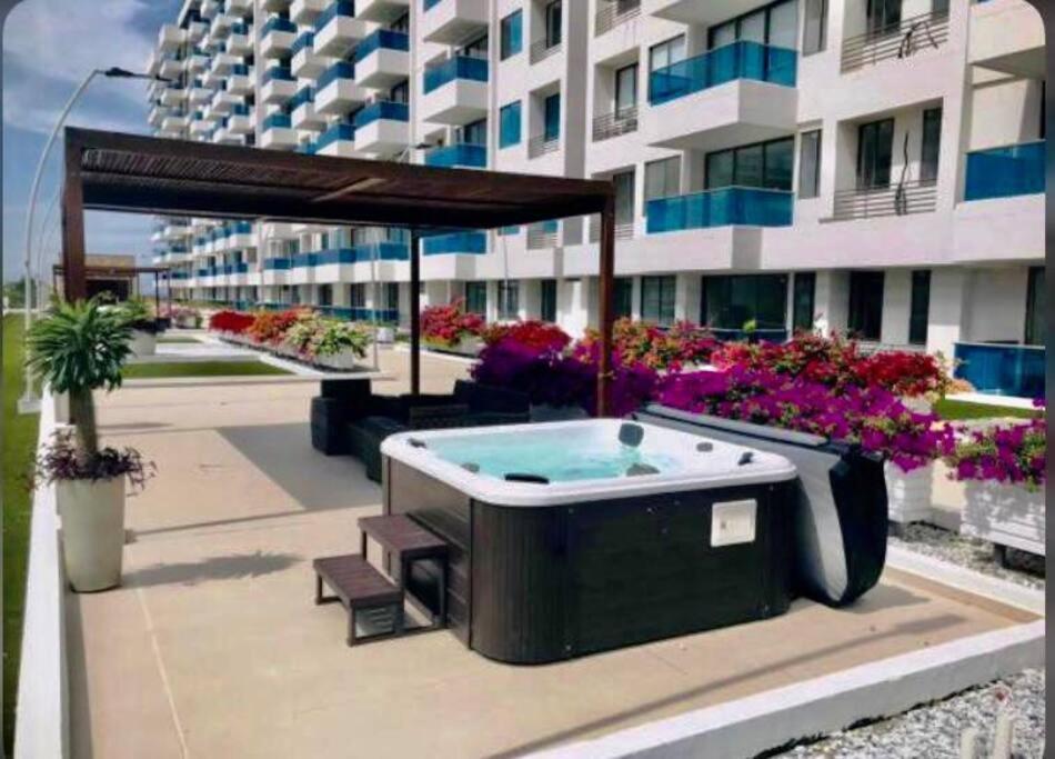 Samaria Club De Playa By Santa Marta Playa Resort, Preciosos Apartamentos En El Sector Exclusivo De Pozos Colorados 外观 照片