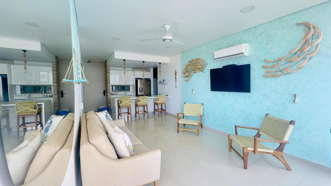 Samaria Club De Playa By Santa Marta Playa Resort, Preciosos Apartamentos En El Sector Exclusivo De Pozos Colorados 客房 照片