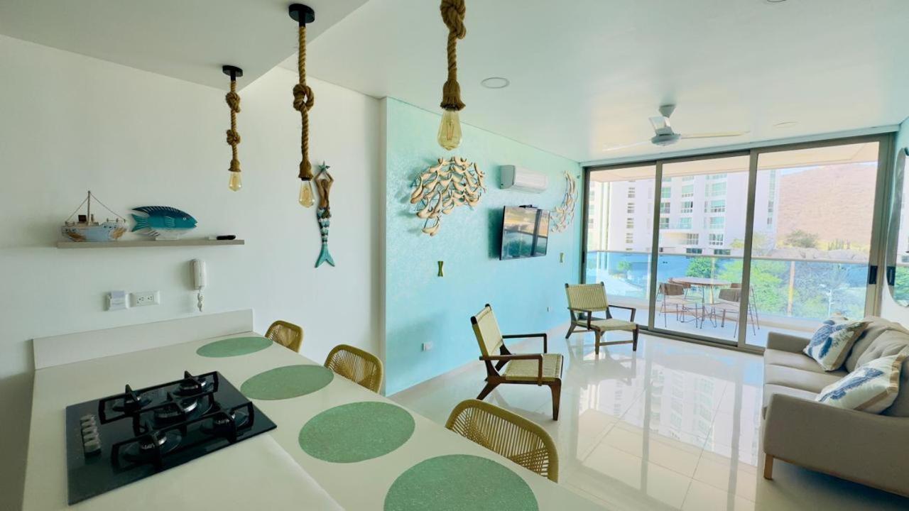 Samaria Club De Playa By Santa Marta Playa Resort, Preciosos Apartamentos En El Sector Exclusivo De Pozos Colorados 客房 照片