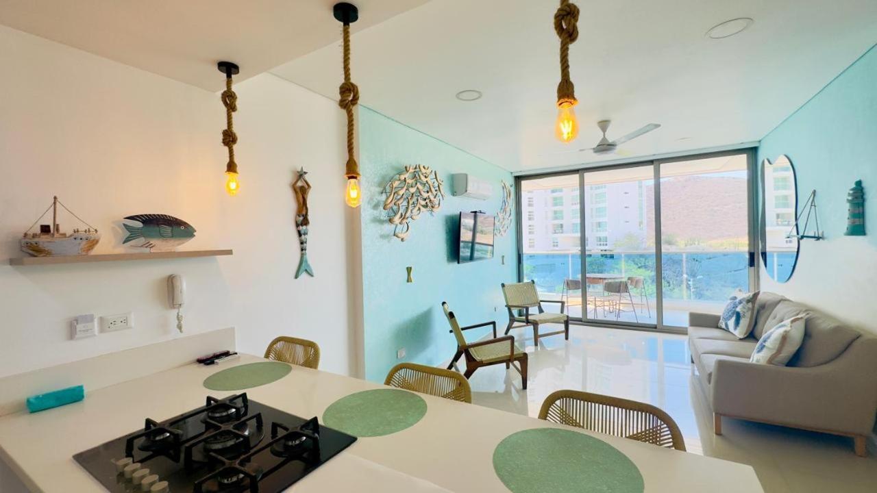 Samaria Club De Playa By Santa Marta Playa Resort, Preciosos Apartamentos En El Sector Exclusivo De Pozos Colorados 客房 照片